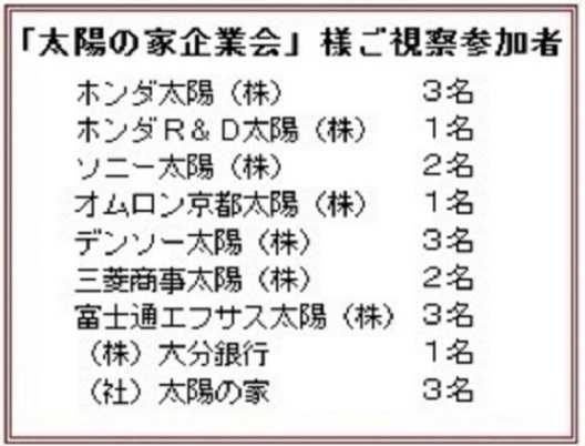 太陽の家企業会様ご視察！