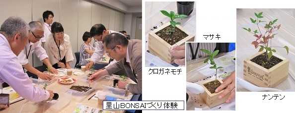 日清製粉グループ様 「里山BONSAI」ワークショップ に参画！