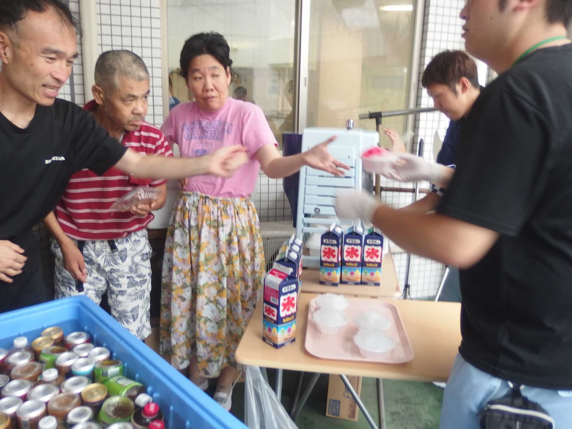 進和やましろホーム　納涼会