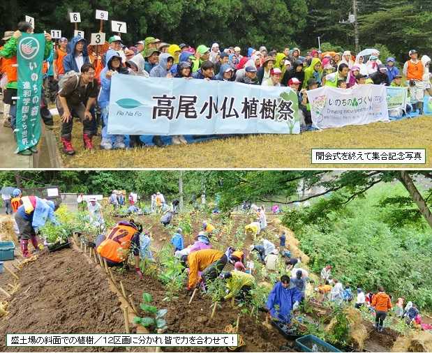 高尾小仏植樹祭2019に参加！