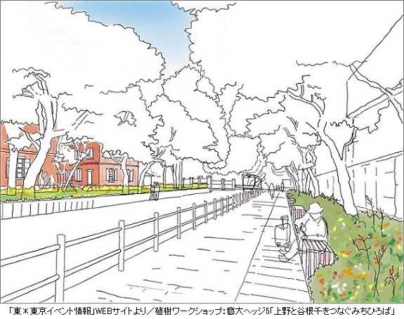 東京藝術大学 植樹ワークショップ「藝大ヘッジ：GEIDAI Hedge」