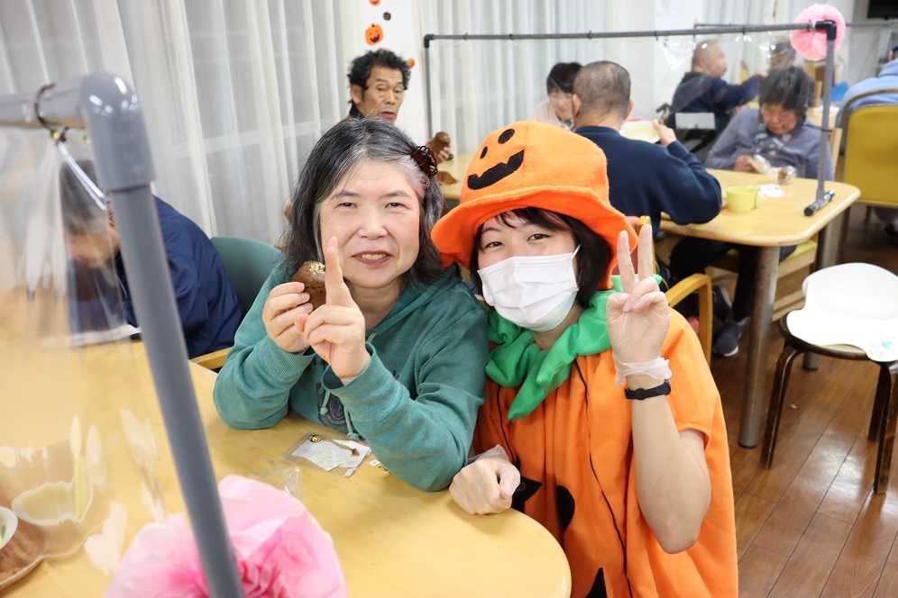 令和3年度　進和あさひホーム　ハロウィン