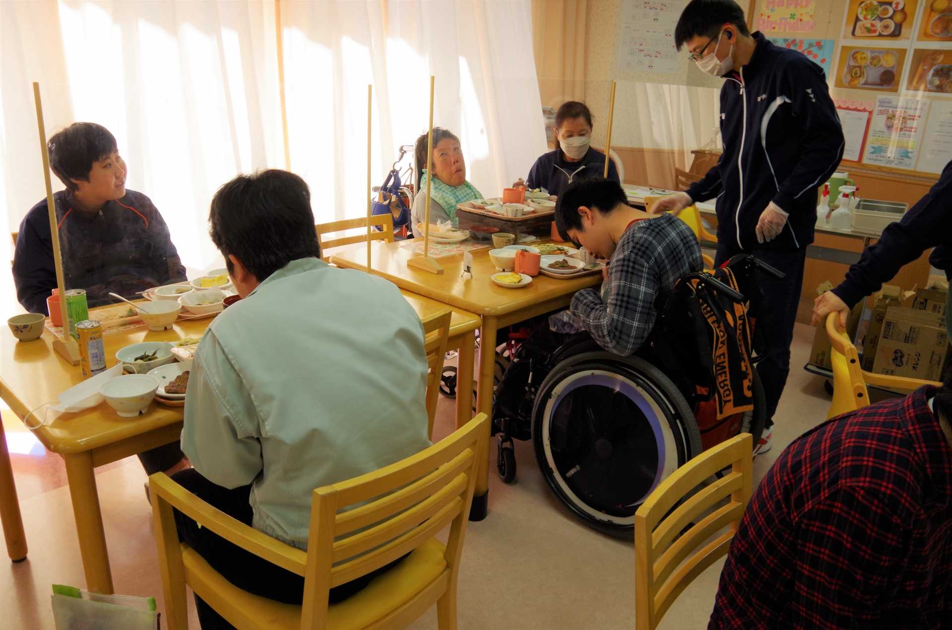 進和万田ホーム　秋の食事会