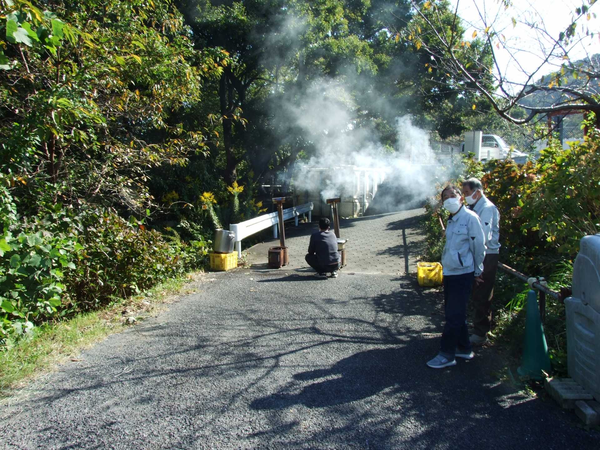 令和4年10月29日（土）　サンメッセ・やえくぼ　炊き出し訓練