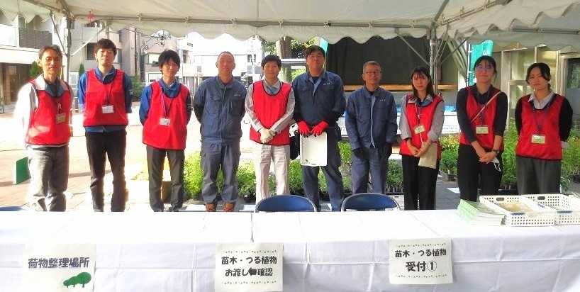 豊島区 「いのちの森苗木」配布 ～ 官公需の優先発注に感謝！～
