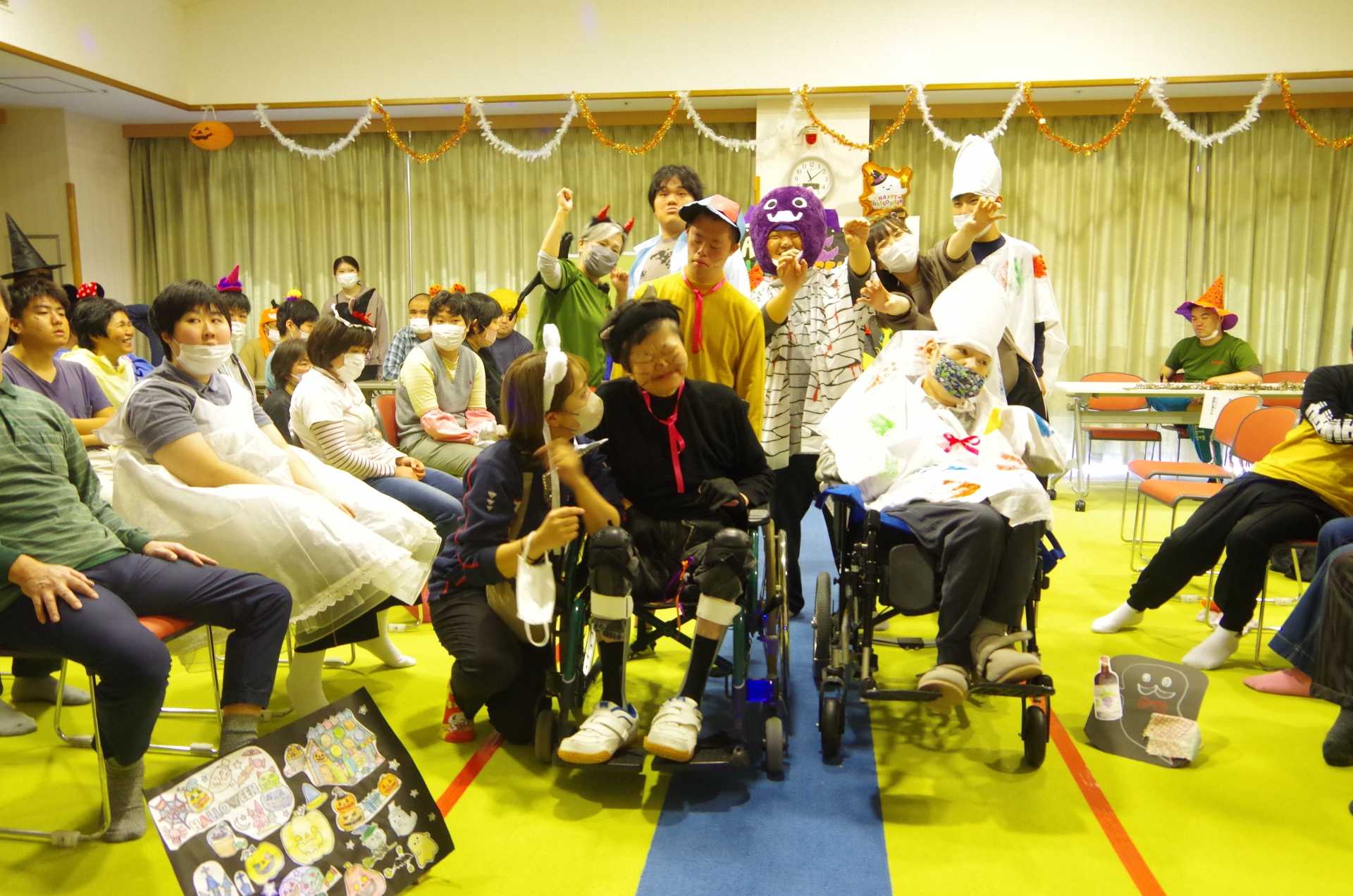 進和万田ホーム　ハロウィンパーティー