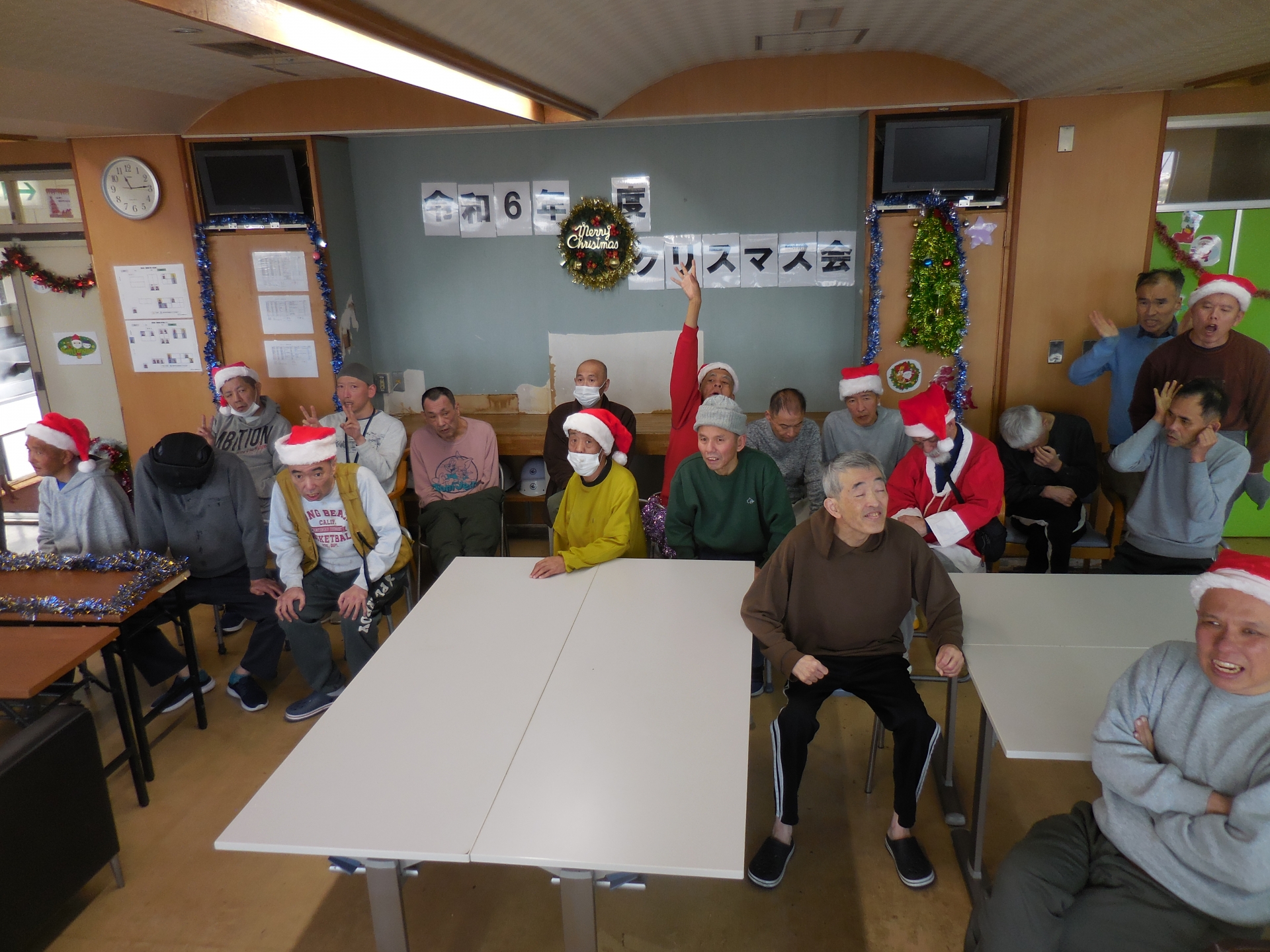 やましろホーム クリスマス会
