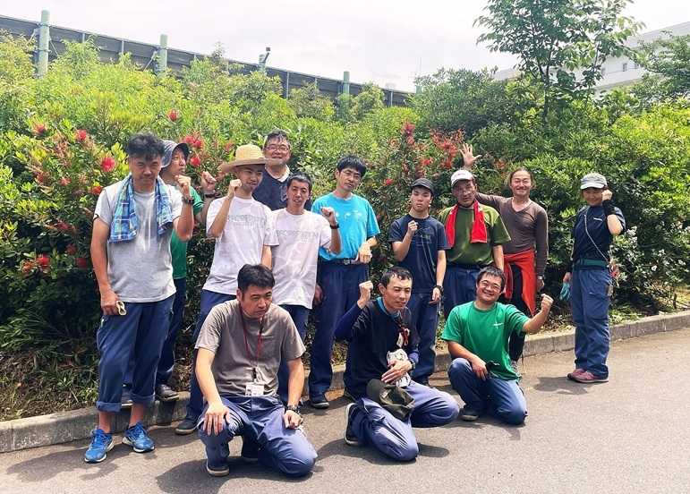 東海大学湘南キャンパス 育樹活動