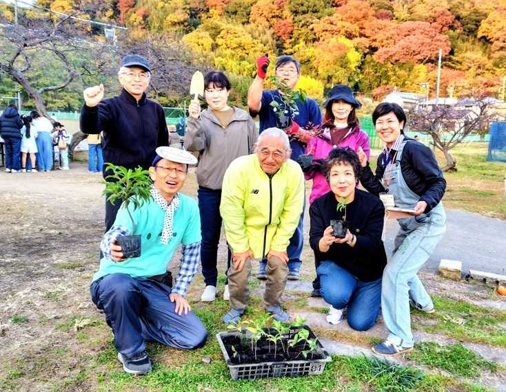 「野外を遊ぼう！2025」～二宮町で「ポット苗づくり」～