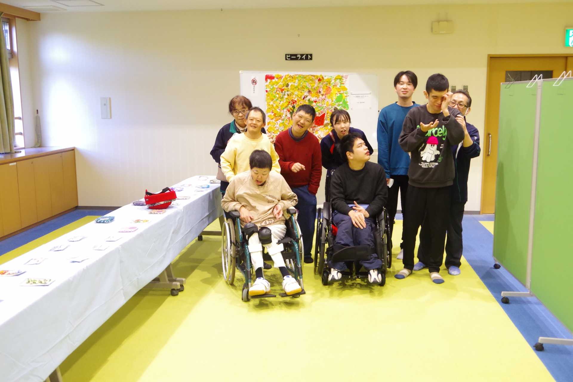 万田ホームアート展＆カレーパーティー