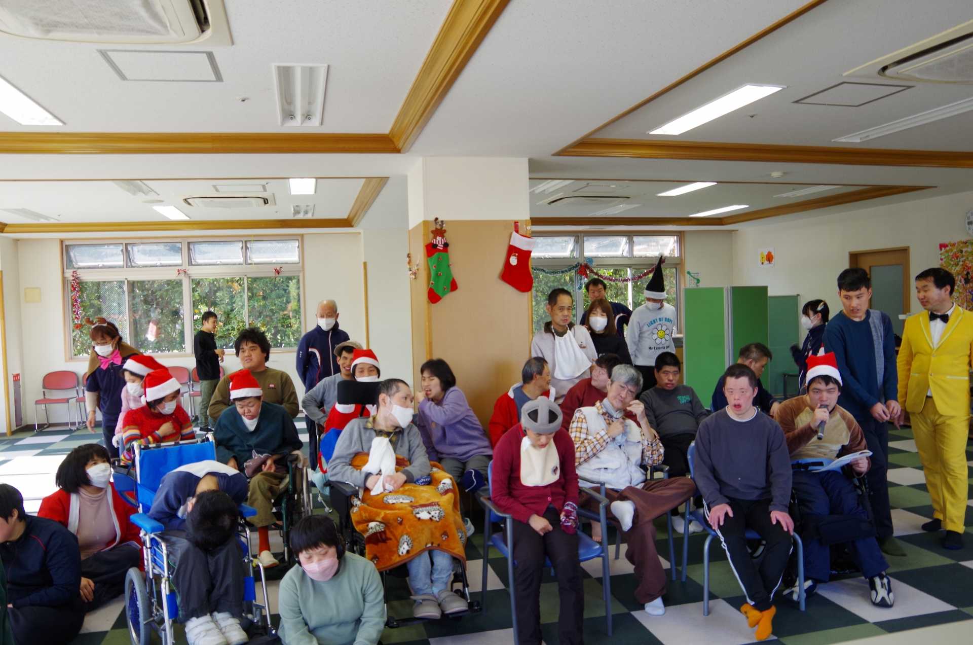 万田ホームクリスマス祝会