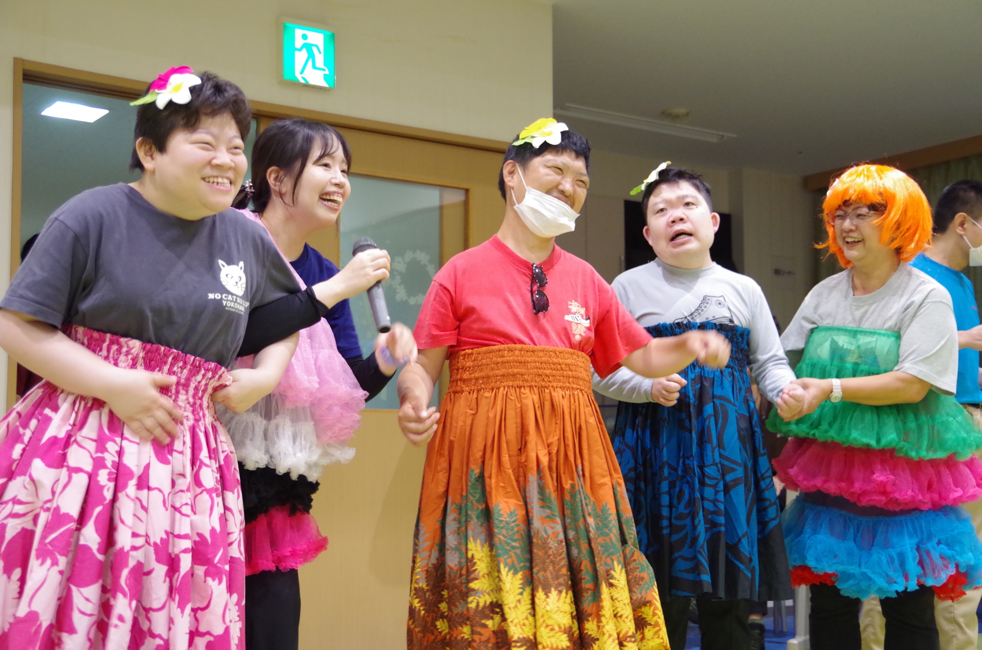 進和万田ホーム　自治会行事 　「きみこそスターだ！ 万田ホームステージショー！」
